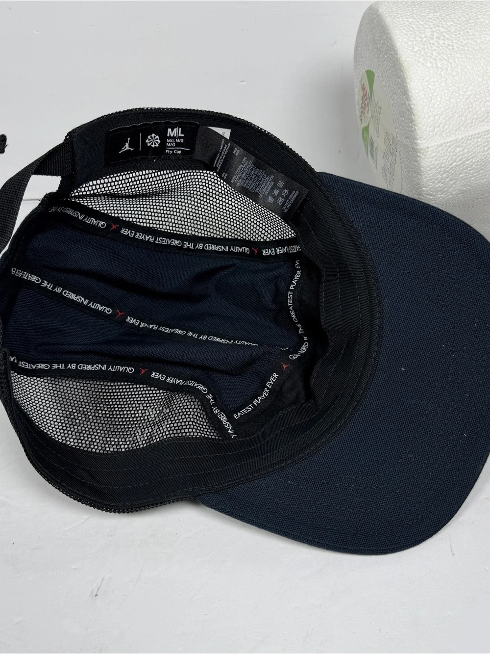Nike Air Jordan Flight Unstructured Cap Hat Size M/L Tristate NY Vs NY 2025 Cham